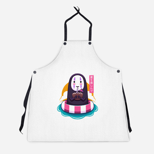 Dark Spirit Summer-Unisex-Kitchen-Apron-Alundrart