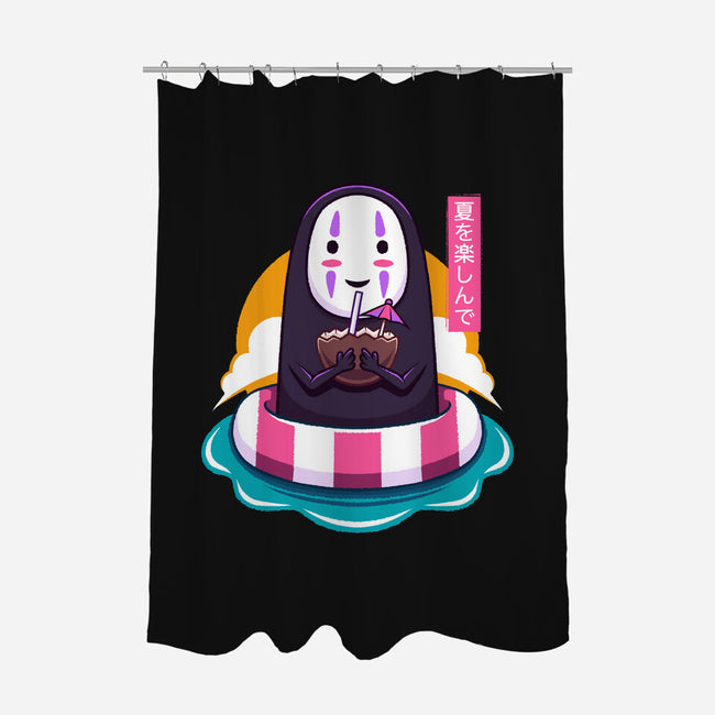 Dark Spirit Summer-None-Polyester-Shower Curtain-Alundrart