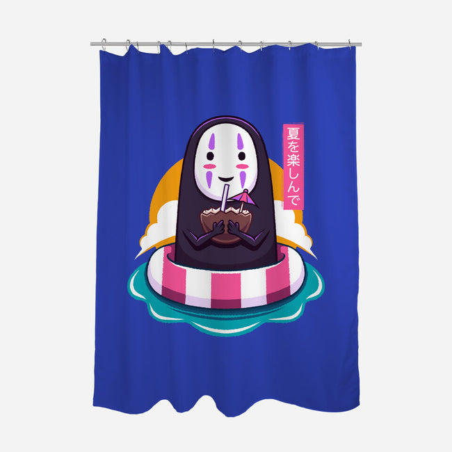 Dark Spirit Summer-None-Polyester-Shower Curtain-Alundrart
