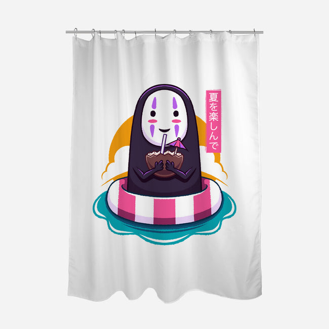 Dark Spirit Summer-None-Polyester-Shower Curtain-Alundrart