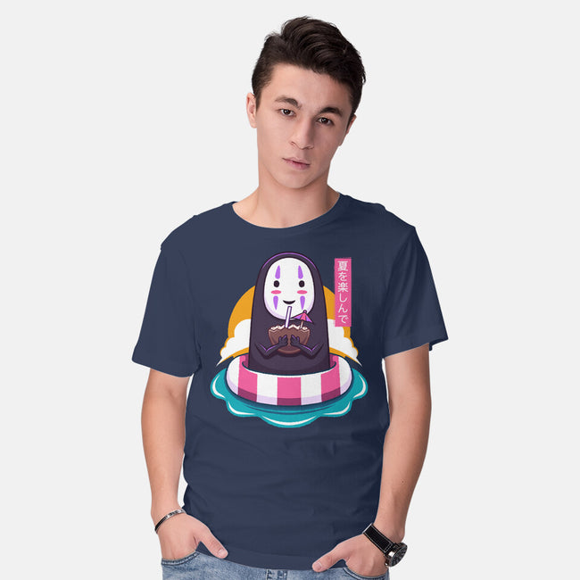 Dark Spirit Summer-Mens-Basic-Tee-Alundrart