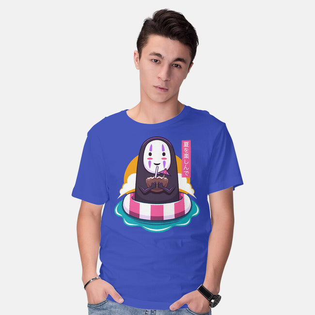 Dark Spirit Summer-Mens-Basic-Tee-Alundrart