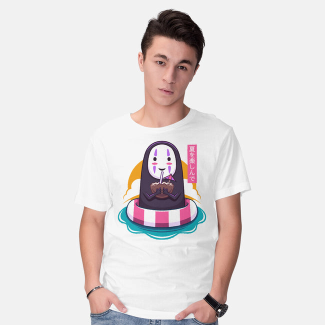 Dark Spirit Summer-Mens-Basic-Tee-Alundrart