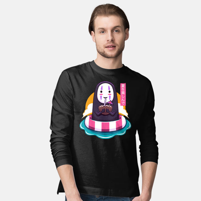 Dark Spirit Summer-Mens-Long Sleeved-Tee-Alundrart
