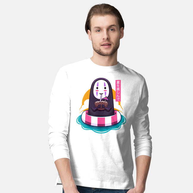 Dark Spirit Summer-Mens-Long Sleeved-Tee-Alundrart