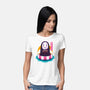 Dark Spirit Summer-Womens-Basic-Tee-Alundrart