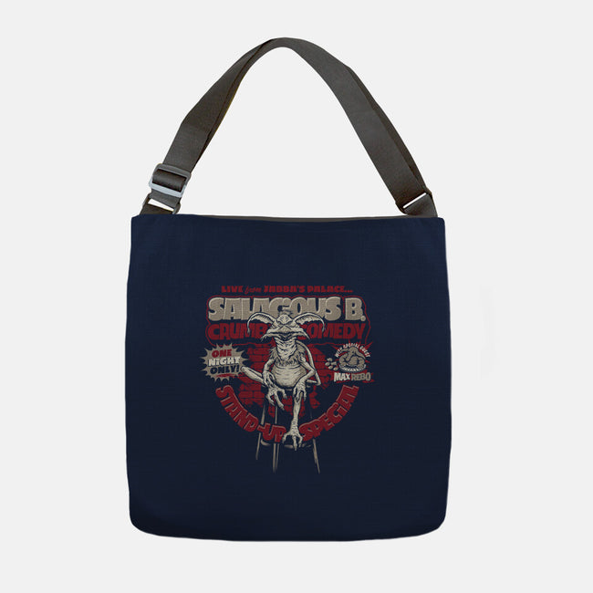 Crumb Comedy-None-Adjustable Tote-Bag-Wheels