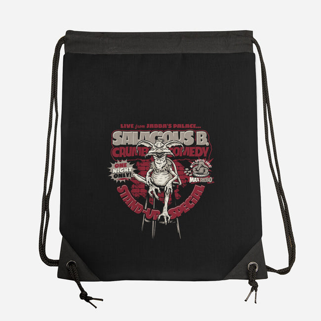 Crumb Comedy-None-Drawstring-Bag-Wheels