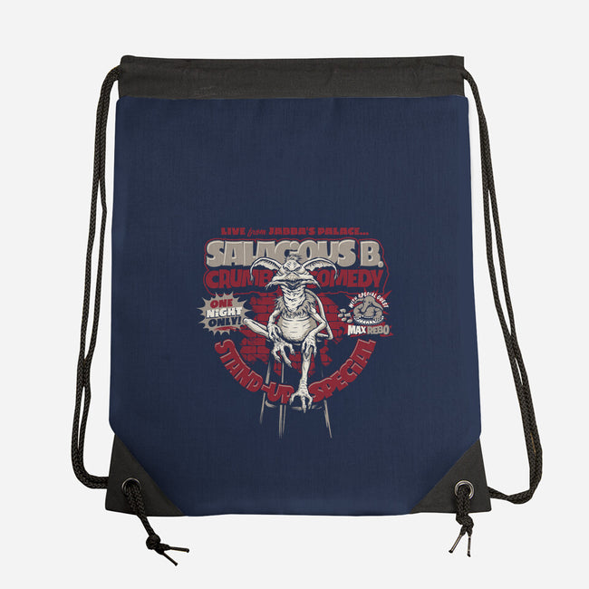 Crumb Comedy-None-Drawstring-Bag-Wheels