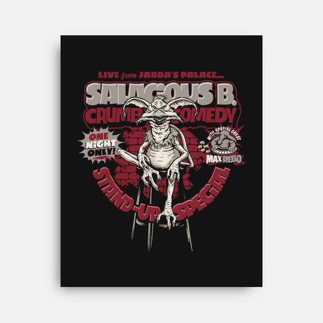 Crumb Comedy-None-Stretched-Canvas-Wheels