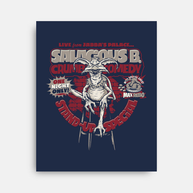 Crumb Comedy-None-Stretched-Canvas-Wheels