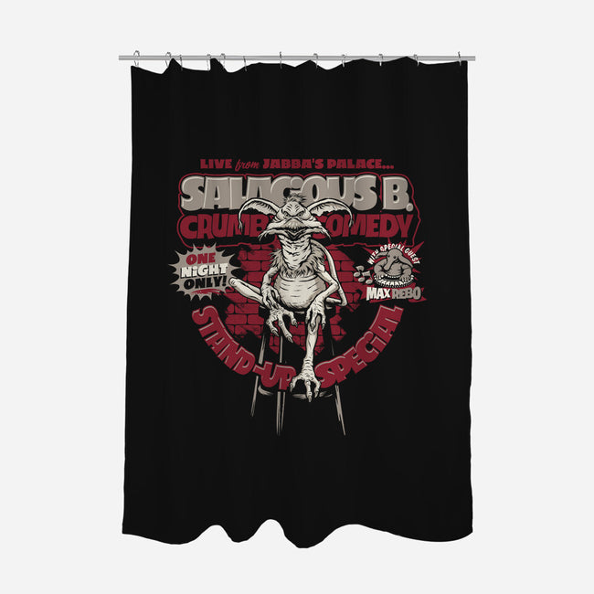 Crumb Comedy-None-Polyester-Shower Curtain-Wheels