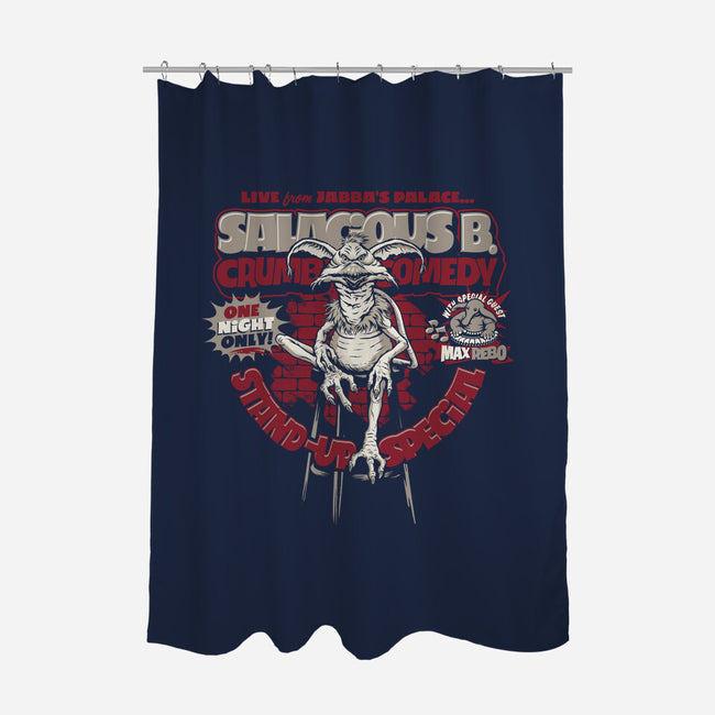 Crumb Comedy-None-Polyester-Shower Curtain-Wheels