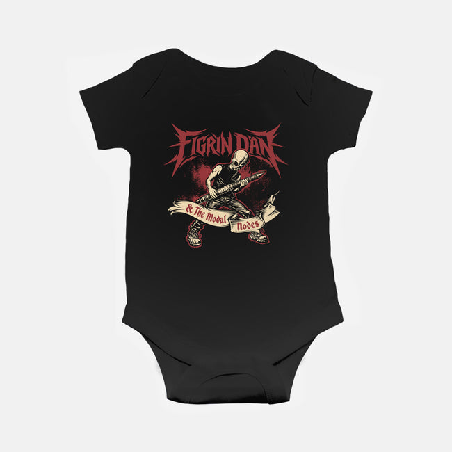 Modal Mayhem-Baby-Basic-Onesie-Wheels