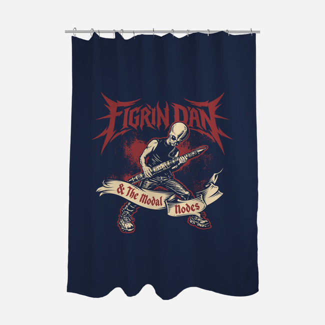 Modal Mayhem-None-Polyester-Shower Curtain-Wheels