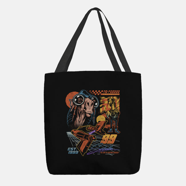 No Poodoo Podracing-None-Basic Tote-Bag-Wheels