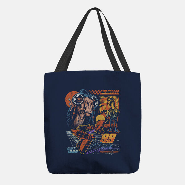 No Poodoo Podracing-None-Basic Tote-Bag-Wheels