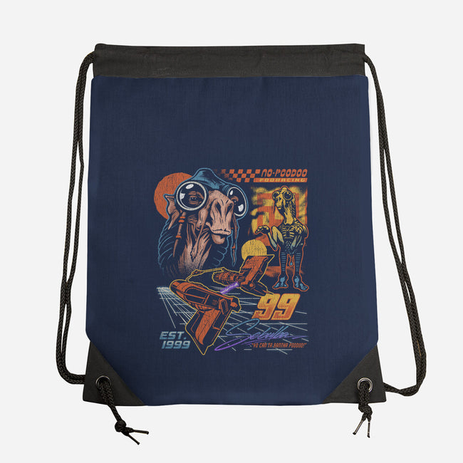 No Poodoo Podracing-None-Drawstring-Bag-Wheels