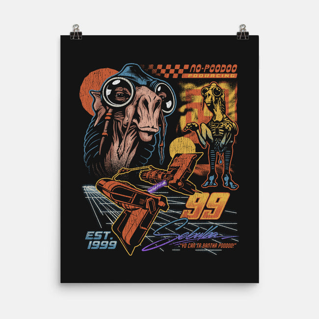 No Poodoo Podracing-None-Matte-Poster-Wheels