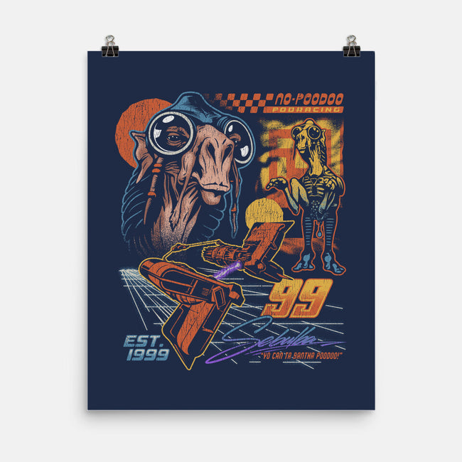 No Poodoo Podracing-None-Matte-Poster-Wheels