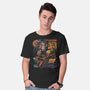 No Poodoo Podracing-Mens-Basic-Tee-Wheels