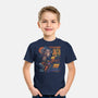 No Poodoo Podracing-Youth-Basic-Tee-Wheels