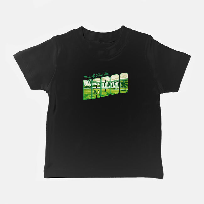 No Place Like Naboo-Baby-Basic-Tee-Wheels