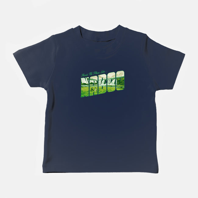 No Place Like Naboo-Baby-Basic-Tee-Wheels