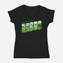No Place Like Naboo-Womens-V-Neck-Tee-Wheels