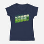 No Place Like Naboo-Womens-V-Neck-Tee-Wheels