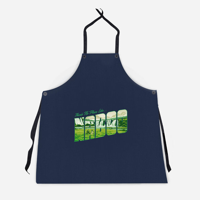 No Place Like Naboo-Unisex-Kitchen-Apron-Wheels