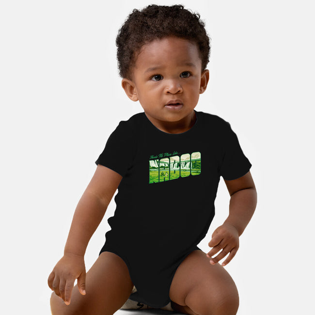 No Place Like Naboo-Baby-Basic-Onesie-Wheels