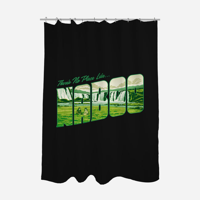 No Place Like Naboo-None-Polyester-Shower Curtain-Wheels