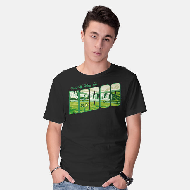 No Place Like Naboo-Mens-Basic-Tee-Wheels
