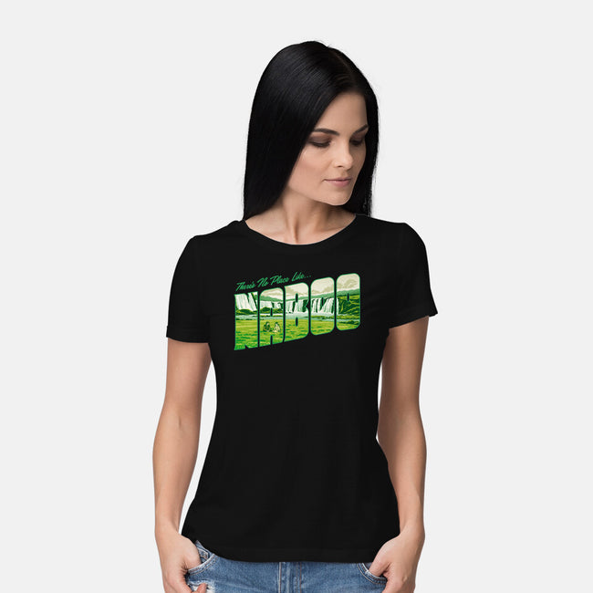 No Place Like Naboo-Womens-Basic-Tee-Wheels