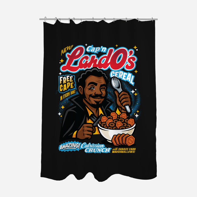 Cap'n LandO's-None-Polyester-Shower Curtain-Wheels