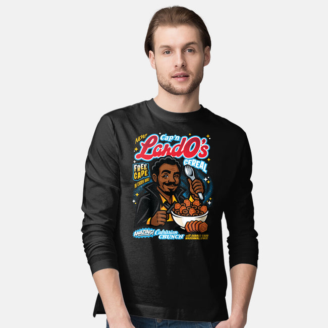 Cap'n LandO's-Mens-Long Sleeved-Tee-Wheels
