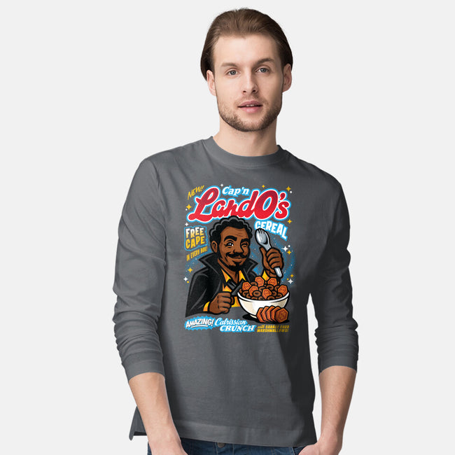 Cap'n LandO's-Mens-Long Sleeved-Tee-Wheels