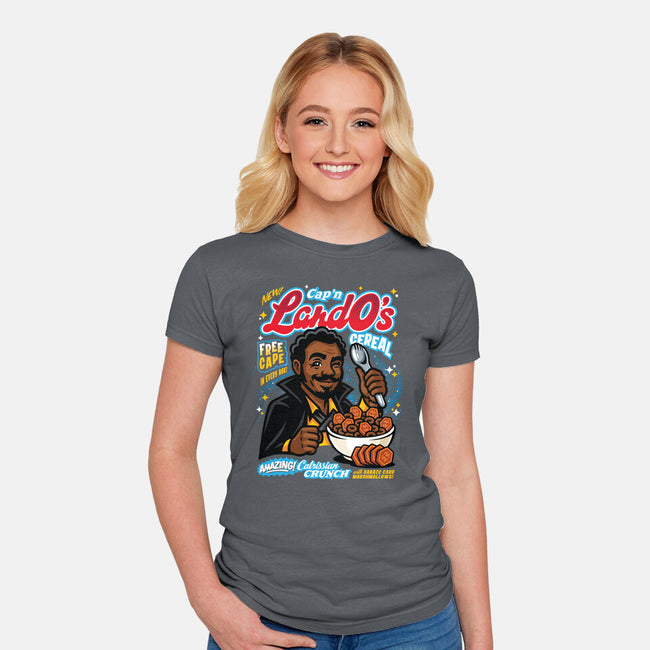 Cap'n LandO's-Womens-Fitted-Tee-Wheels