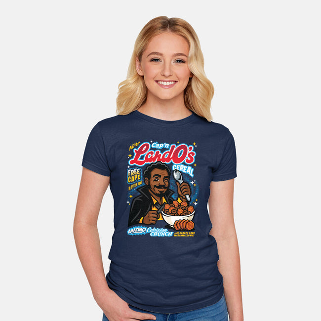 Cap'n LandO's-Womens-Fitted-Tee-Wheels