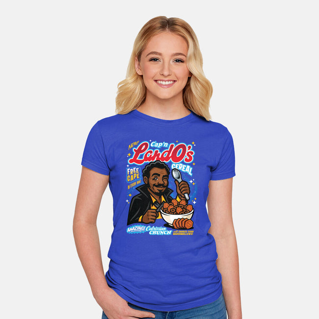 Cap'n LandO's-Womens-Fitted-Tee-Wheels
