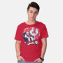 Cozy Cave-Mens-Basic-Tee-Wheels