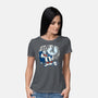 Cozy Cave-Womens-Basic-Tee-Wheels