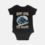 Surf Long And Prosper-Baby-Basic-Onesie-NMdesign