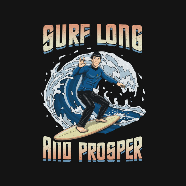 Surf Long And Prosper-None-Adjustable Tote-Bag-NMdesign
