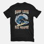 Surf Long And Prosper-Youth-Basic-Tee-NMdesign