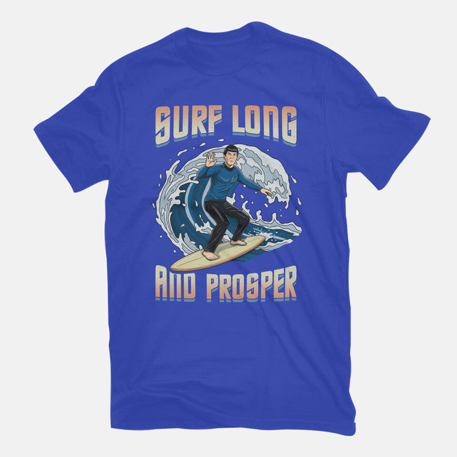 Surf Long And Prosper-Youth-Basic-Tee-NMdesign