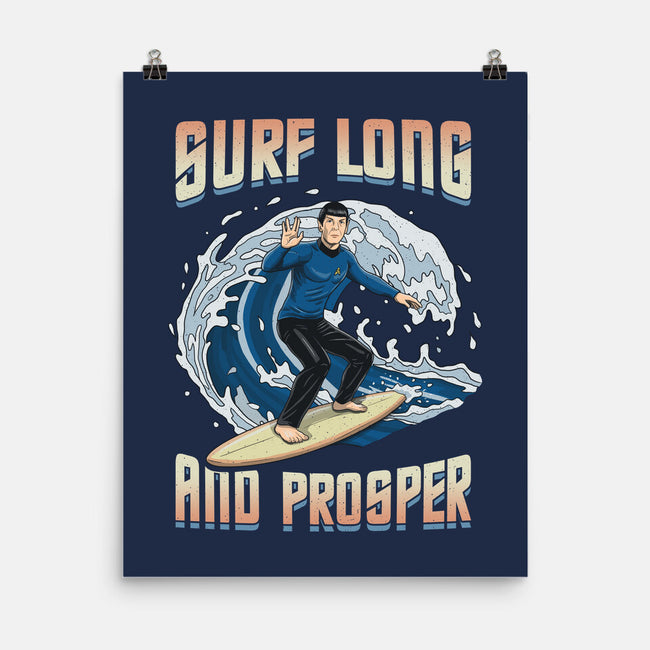 Surf Long And Prosper-None-Matte-Poster-NMdesign
