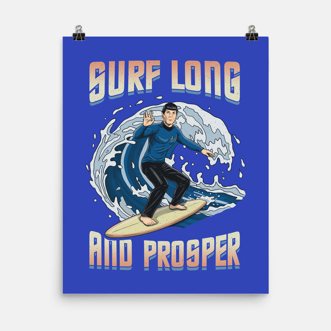 Surf Long And Prosper-None-Matte-Poster-NMdesign