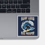 Surf Long And Prosper-None-Glossy-Sticker-NMdesign